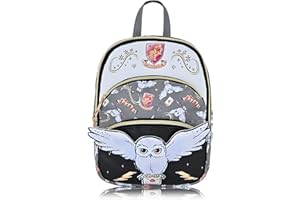 Fast Forward Harry Potter Backpack for Men, Women, Unisex | Cute PU Leather 10" Mini Backpack Purse