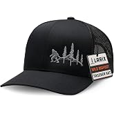 LARIX Trucker Hat Men - Snapback Cap with Breatheable Mesh Back, Hats for men, Mens Hat, Mens Trucker Hats
