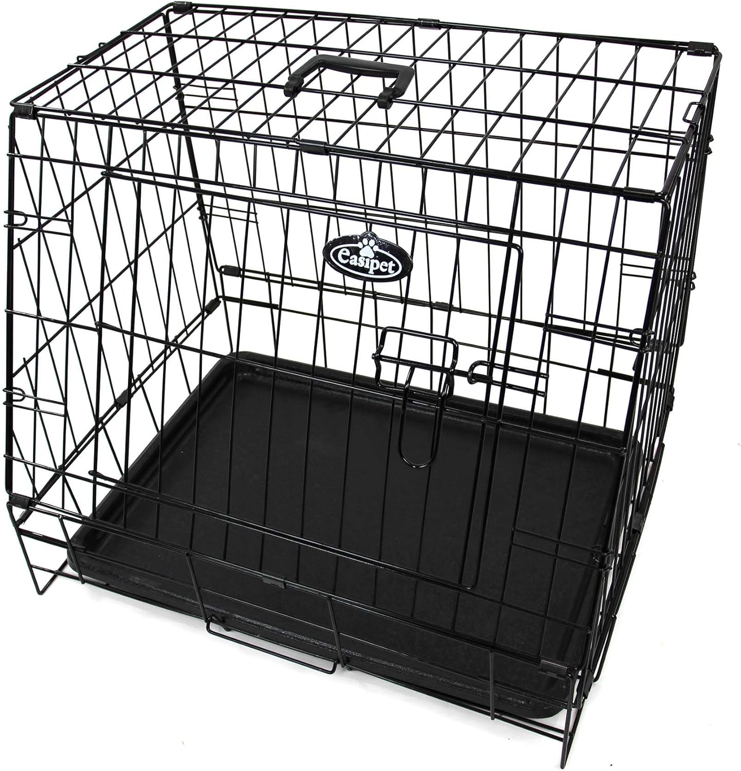 small sloping dog crate