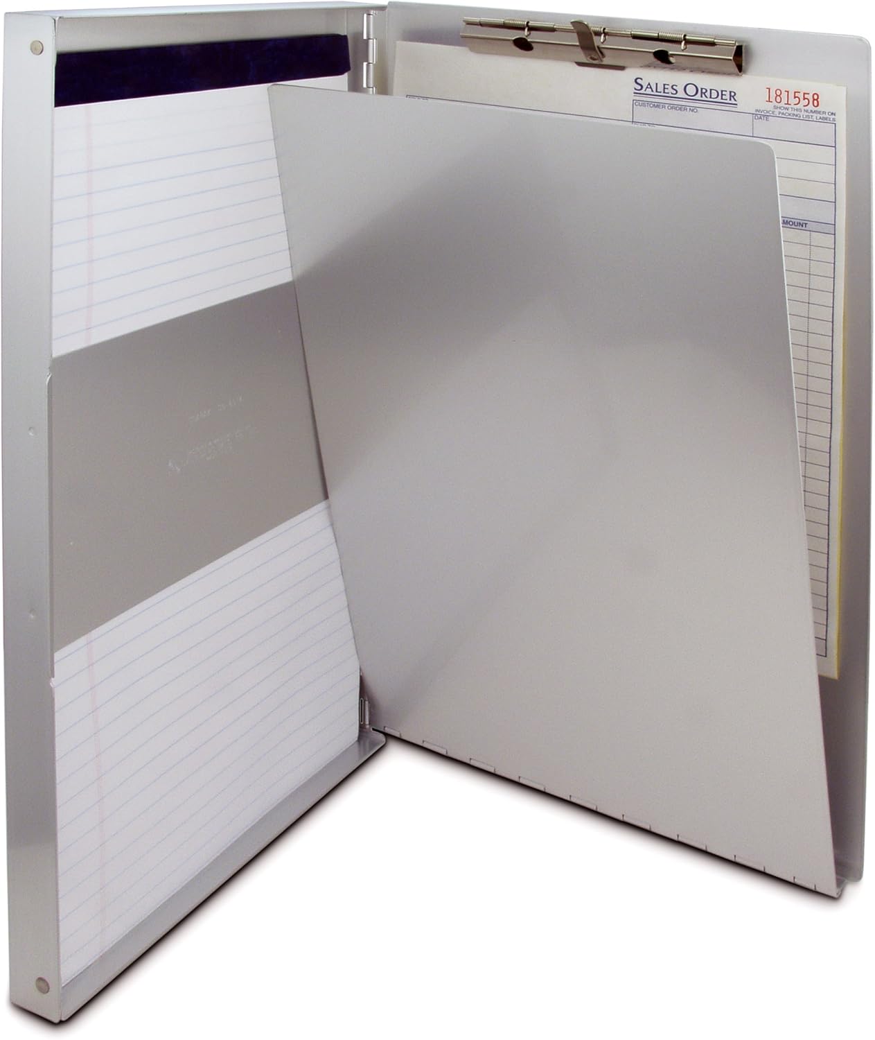 Saunders Recycled Aluminum Snapak Form Holder - Legal Size - 10519 : Clipboards : Office Products