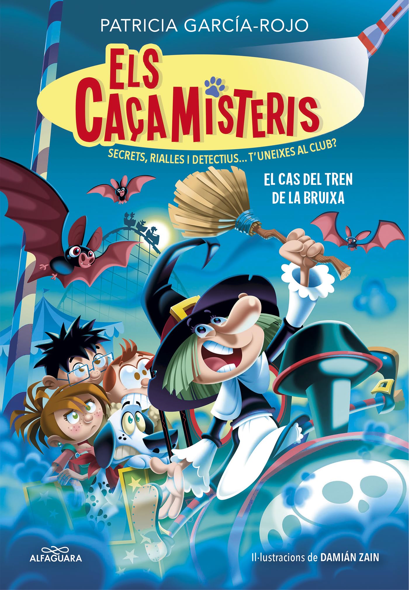 Els caçamisteris 3 - El cas del tren de la bruixa: Secrets, rialles i detectius... T'uneixes al club€ (Joves lectors)