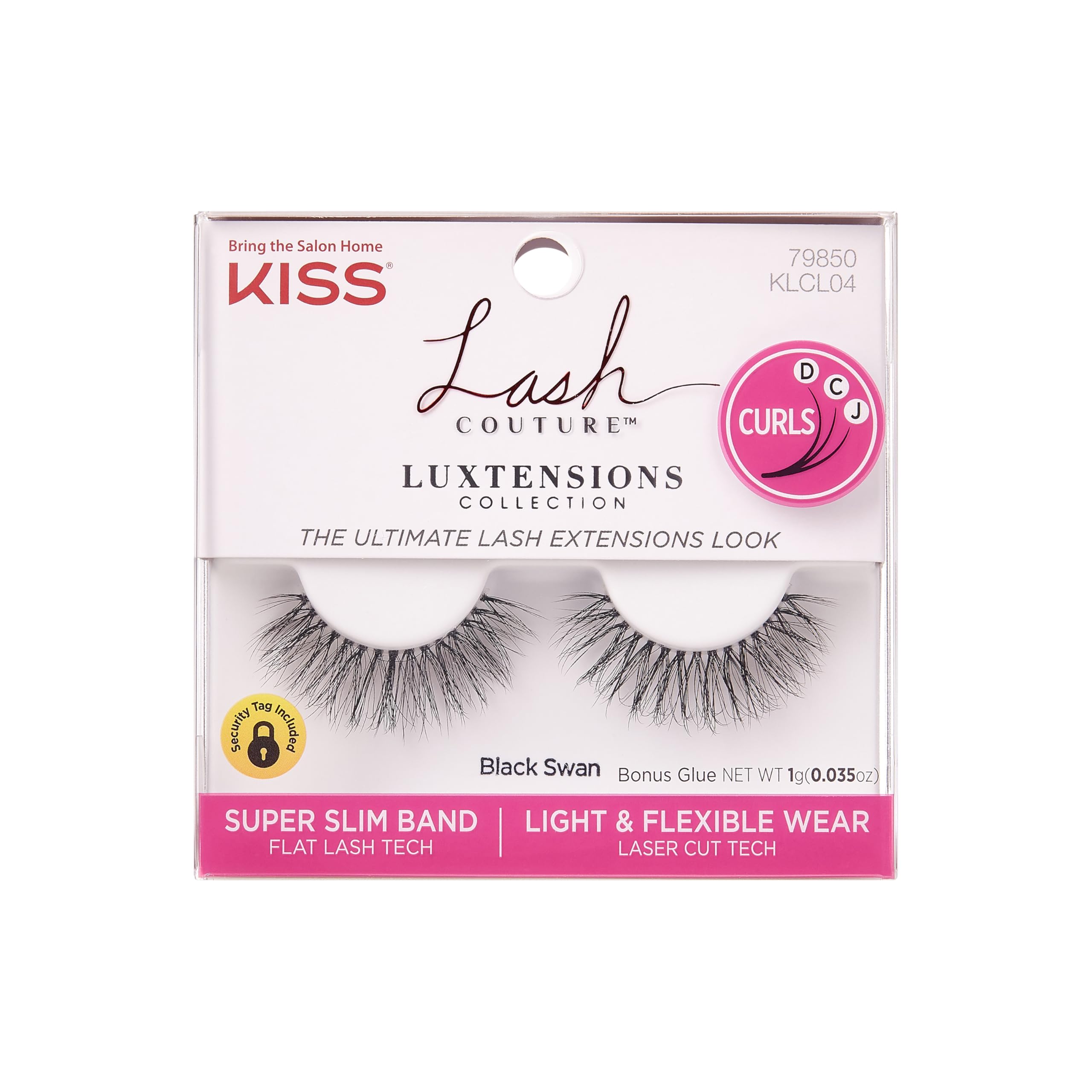 KISS Lash Couture LuXtensions (BLACK SWAN) Strip 04