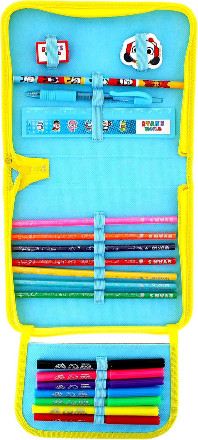 Pencil Case Ryan Toy Review Back To School Ryan's World Pencil