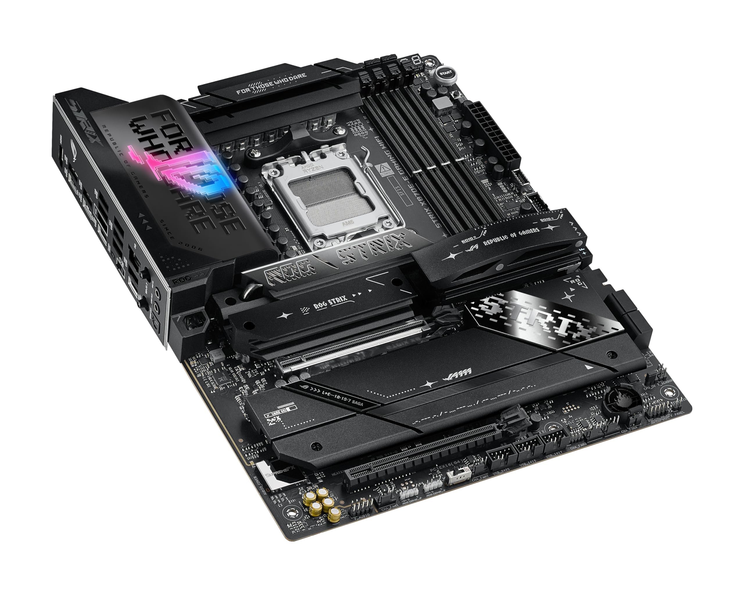 ASUS ROG Strix X870E-E Gaming WiFi Mainboard Sockel AM5 (AMD, X870E, ATX, 18+2+2 Power Stages, Dynamic OC Switcher, Core Flex, DDR5, WiFi 7, M.2, PCIe 5.0) 10
