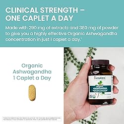 Himalaya Organic Ashwagandha, 90 Day Supply, Herbal