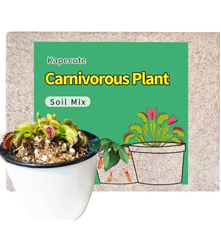 Amazon.com : Yilotuce 8 Qts Carnivorous Plant Soil Mix, Great