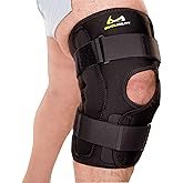 BraceAbility Obesity Hinged Knee Brace - Overweight to Plus Size Wrap Around Support for Womens and Mens Arthritis Treatment, Bariatric Joint Pain Relief, Kneecap Instability, Ligament Weakness (4XL)