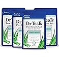 Dr Teal's Pure Epsom Magnesium Salt Soak, Clarify & Smooth with Witch Hazel & Aloe Vera, 3 lbs (Pack of 4)