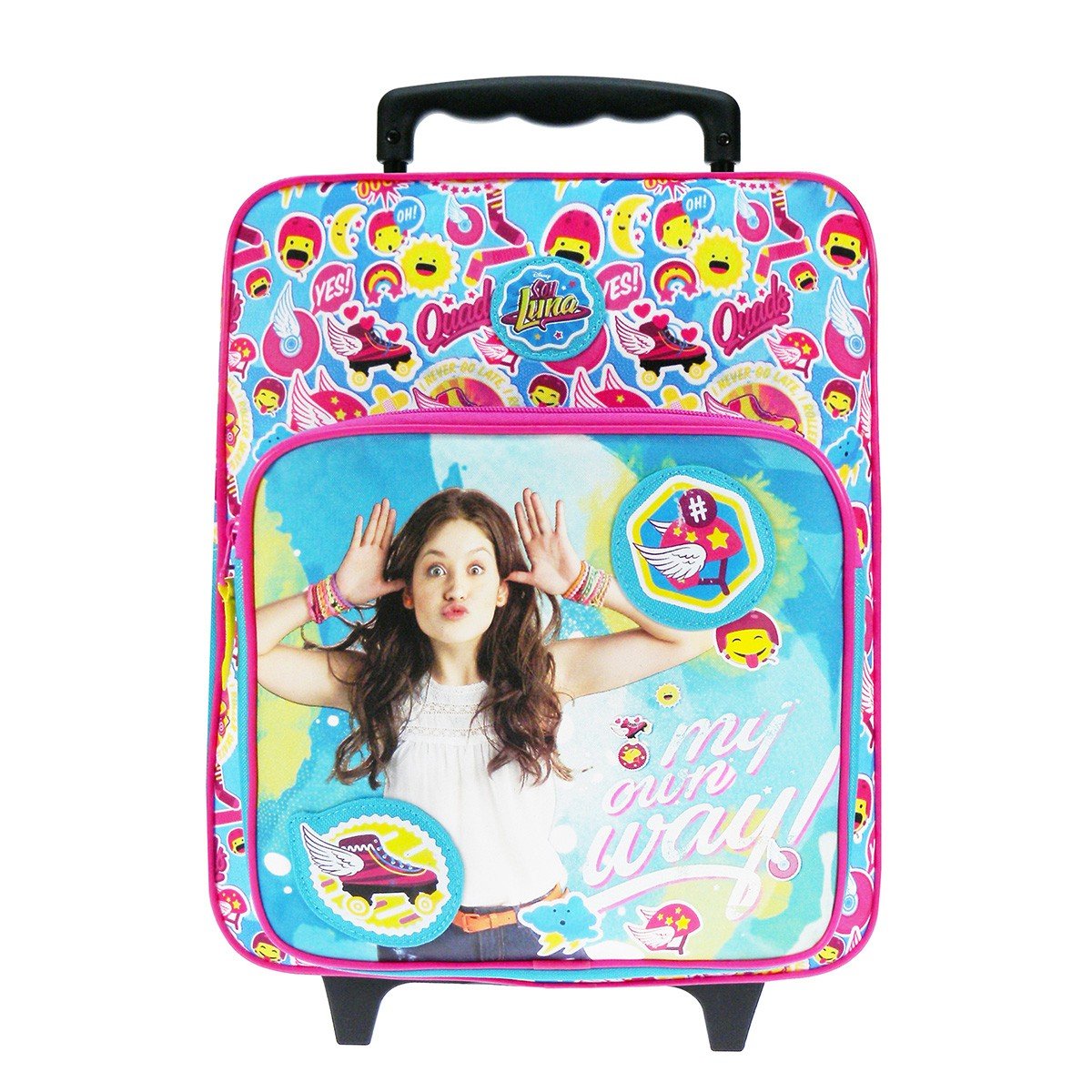 Vadobag - Soy Luna - Backpack Trolley with wheels measures 35x28x12