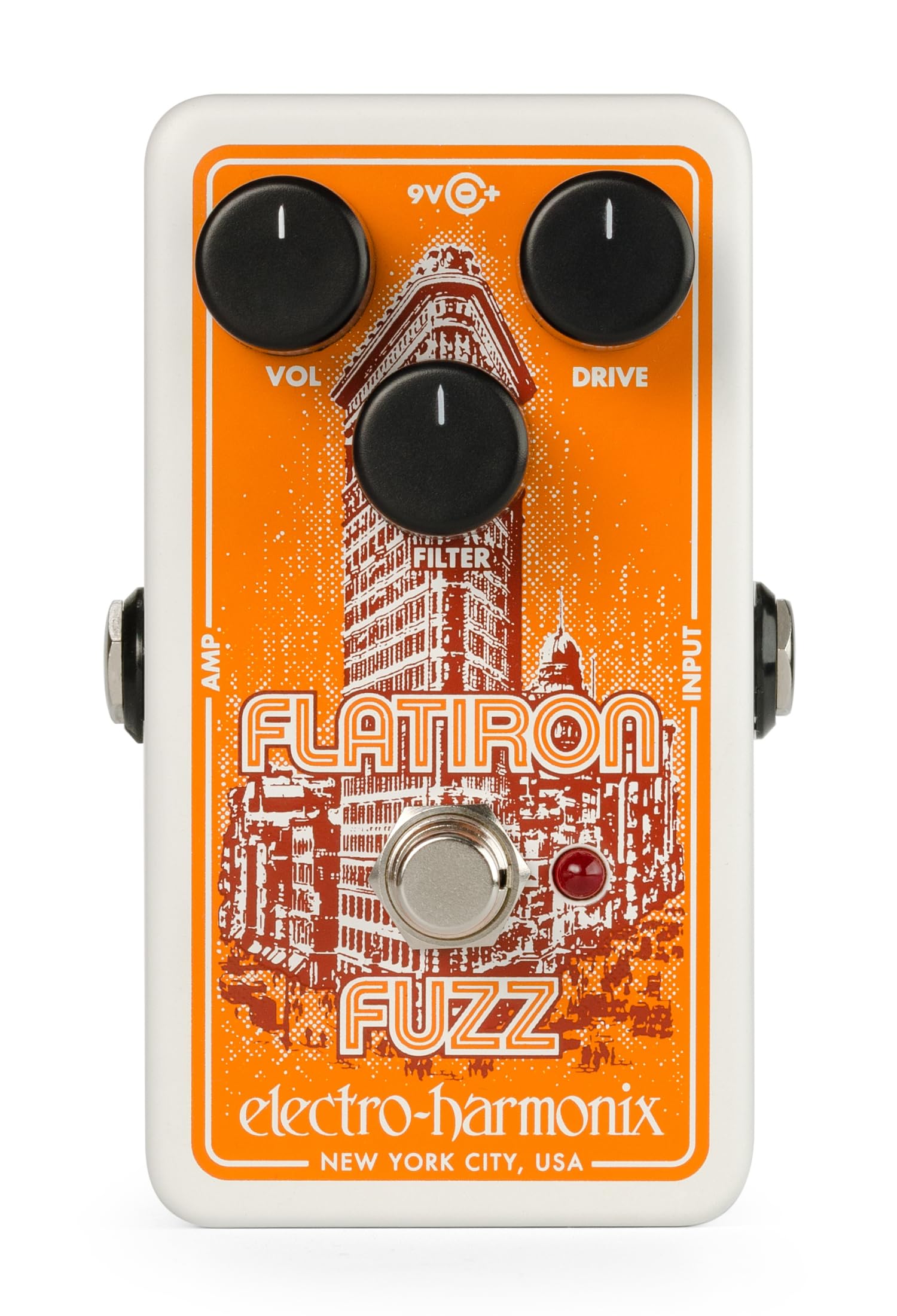 Electro Harmonix Flatiron Fuzz Distortion Pedal