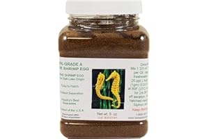 BRINE SHRIMP DIRECT Brine Shrimp Egg, Grade A (minimum 80% Hatch) 8 oz