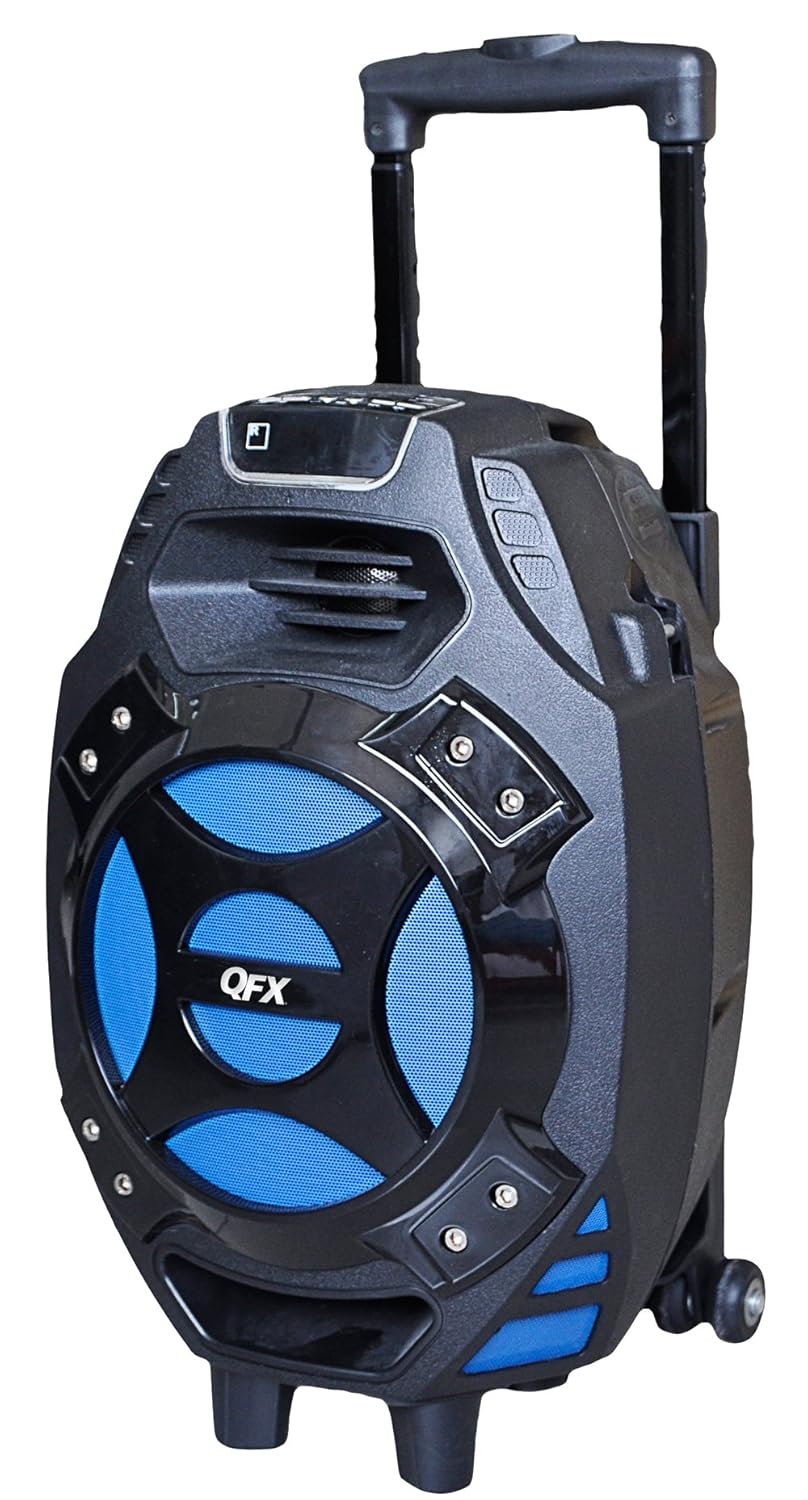 QFX Speaker Review The Best Portable Speaker with Wheels My Audio Lover