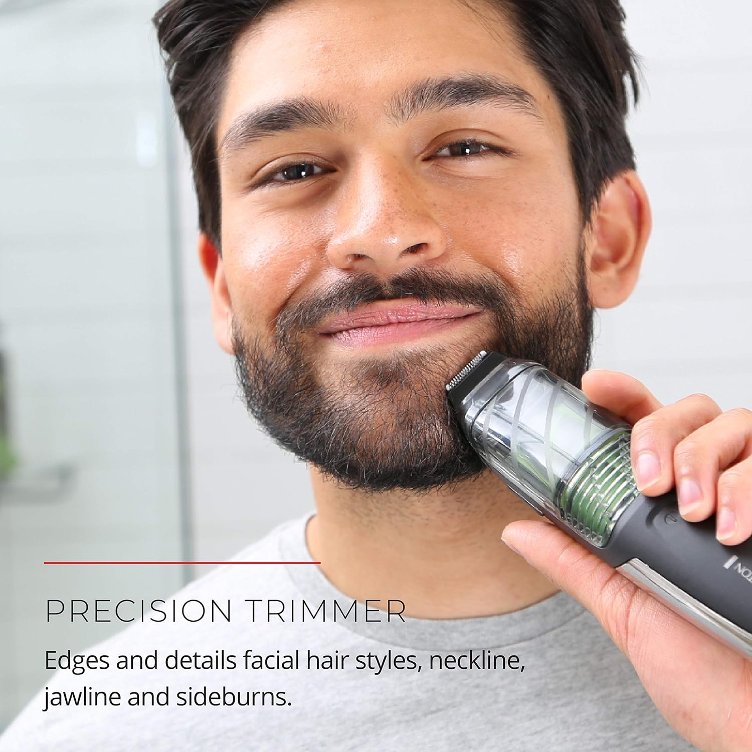 remington mb6850 vacuum stubble and beard trimmer