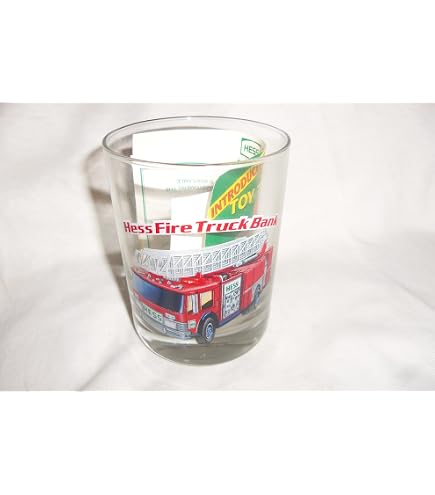 Amazon.com: Hess Toy Truck Glasses Complete Set of Four : Toys & Games
