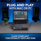 Akai LPD8 USB MIDI Controller 8 RGB MPC Pads Knobs Mac PC view 5