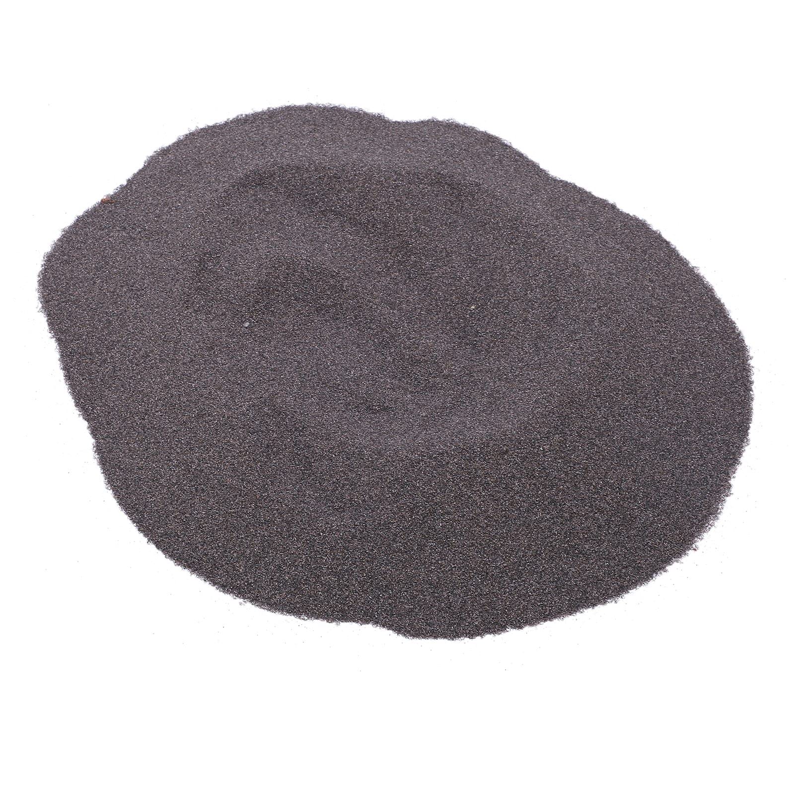 Sandblasting Medium, 1kg Brown Fused Alumina Sand, Reusable for Abrasive Tools (24 Grit)