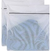 2 XX-Large Honeycomb Delicates Bags for Washing Machine, 24 x 24 Inches lingerie bags for Laundry, Travel Storage Organize Ba