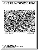 Flexistamps Texture Sheets Paisley Inverse Design