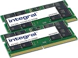 Integral 32GB DDR5 SODIMM Kit 2x16GB 5600MHz Laptop RAM