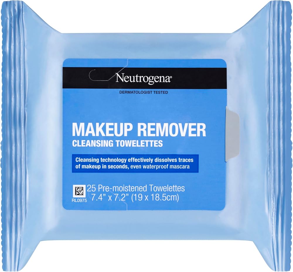 Neutrogena Makeup Remover Cleansing Towelettes Refill Pack 25 Count