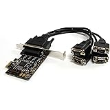StarTech.com 4 Port RS232 PCI Express Serial Card with Breakout Cable (PEX4S553B)