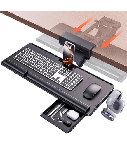 Amazon.com : Ergotron 97582009 Neo-Flex Underdesk Keyboard Arm