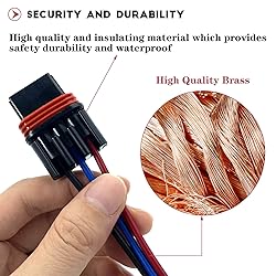 Pulse Power Plug Pigtail Connector Replacement for