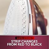 Breville SuperSteam Steam Iron 2400W Ceramic Soleplate 300ml Tank Red Silver view 6