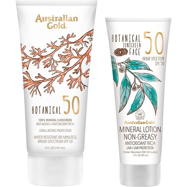 australian gold botanical sunscreen tinted face mineral lotion spf 50 reviews
