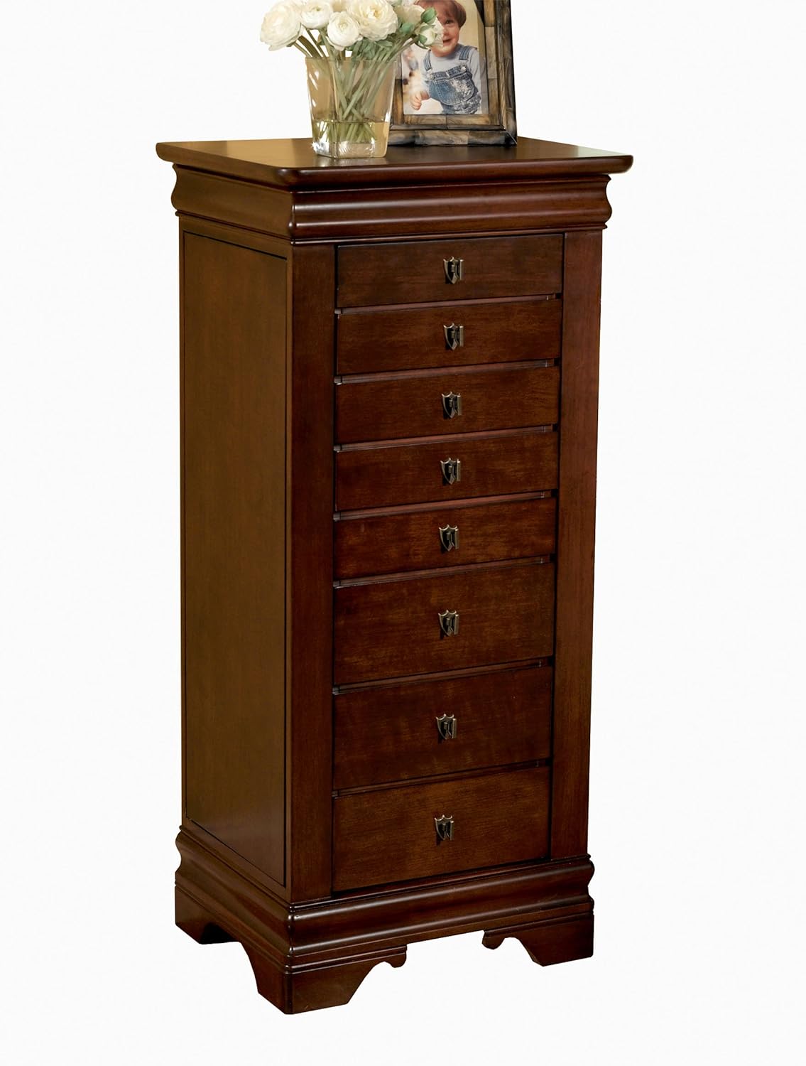 Powell Louis Philippe Jewelry Armoire