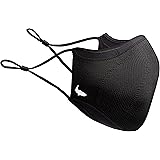 INHERENT Premium Traveler's Face Mask with Anti-Odor SILVERbac | Reusable, Adjustable, Comfortable (Black)