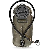 MARCHWAY 2L/2.5L/3L TPU Hydration Bladder, Ultra Durable Water Reservoir Bag with Insulated Tube for Hydration Pack for Cycling, Hiking, Running, Climbing, Biking