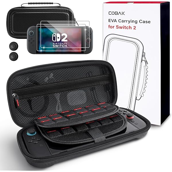 Amazon.com: CoBak Large Capacity Carrying Case for Nintendo Switch
