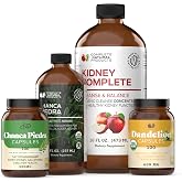 CNP | Kidney Complete Bundle - ACV Lemon, Chanca Piedra Cleanse Detox Aid | Kidney Complete Liquid Bundle With Apple Cider Vinegar, Lemon, Chanca Piedra, Turmeric &amp; Hibiscus For Cleanse &amp; Detox Support