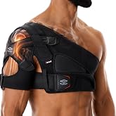 Shock Doctor Rotator Cuff Shoulder Brace for Men, Shoulder Brace for Women | Shoulder Stabilizer &amp; AC Joint Brace for AC Sprain, Labrum Tear Shoulder Brace, Frozen Shoulder Pain, Shoulder Compression