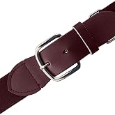 Champion Sports Baseball &amp; Softball Belt &ndash; Stretch Fit Uniform Belt for Youth &amp; Adult Players, Multiple Colors