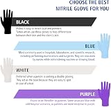 Meditrade Nitrile Viola Examination Gloves Large 8-85 Violet Powderfree view 7