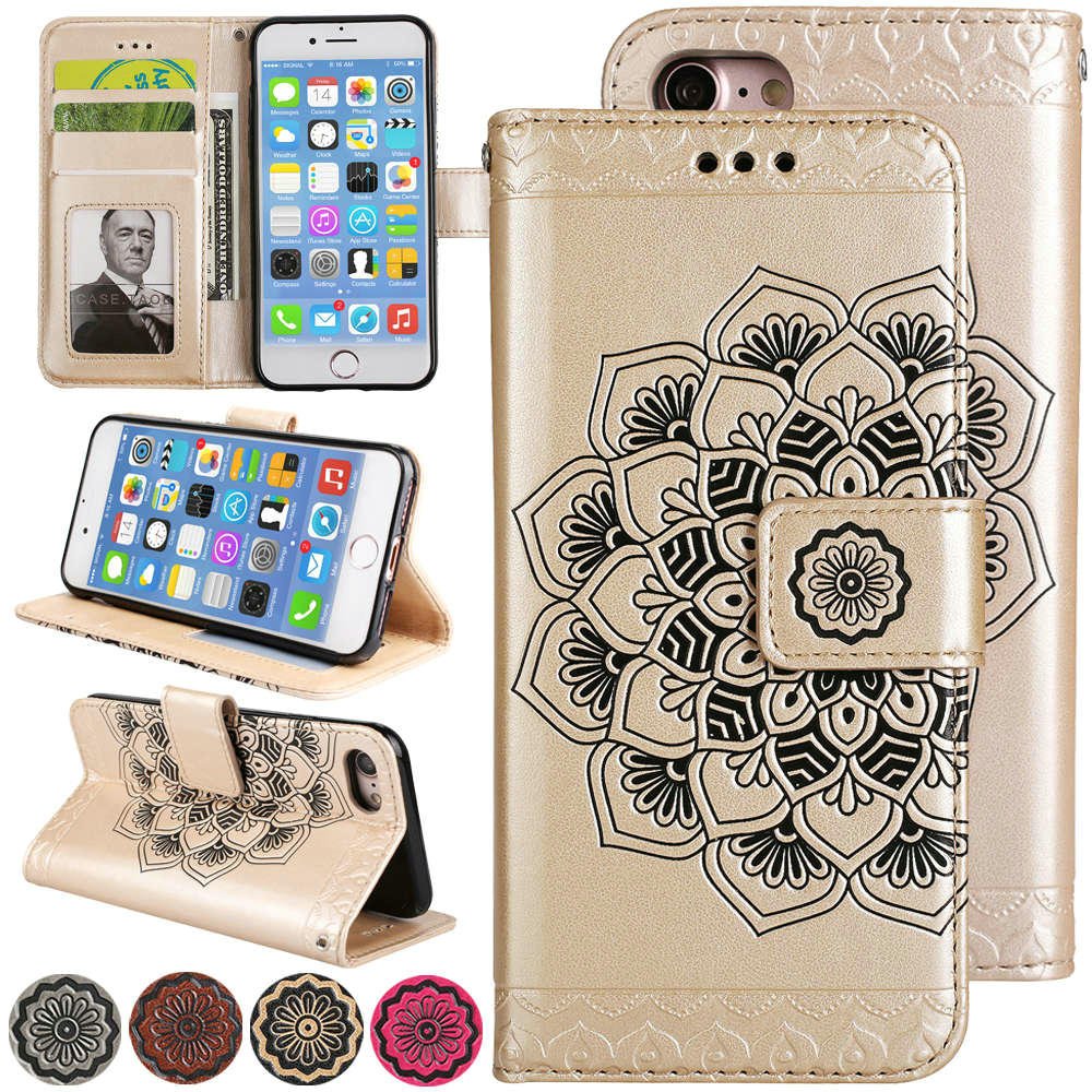 Iphone 6s Case Iphone 6 Case Fold Kickstand Wallet Case Amazon In