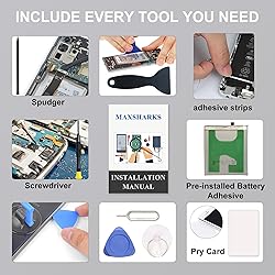 MAXSHARKS for Moto G Stylus 5G 2024 Battery