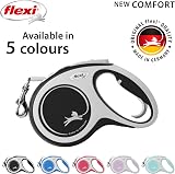 flexi Comfort M Tape 5 m Black Retractable Dog Leash up to 25 kg view 5