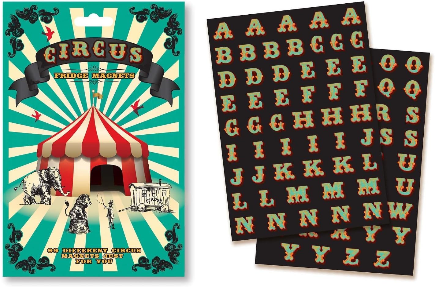 Circus Fridge Magnets
