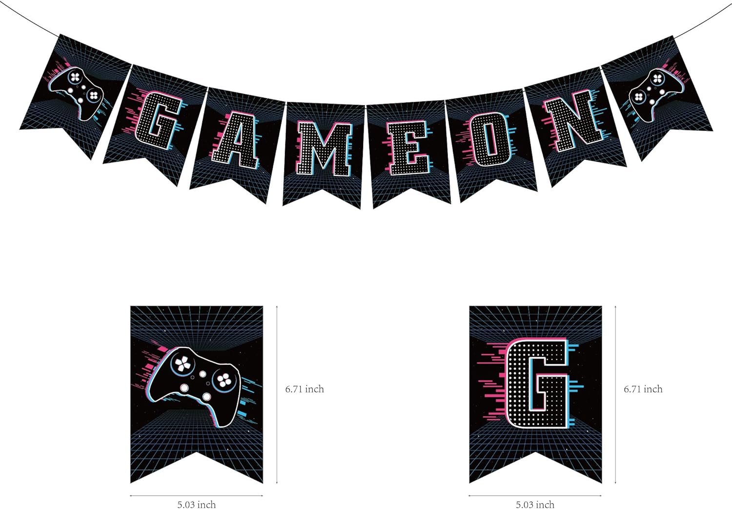 Amazon Com Cc Home Gamer Party Supplies Video Game Party Supplies