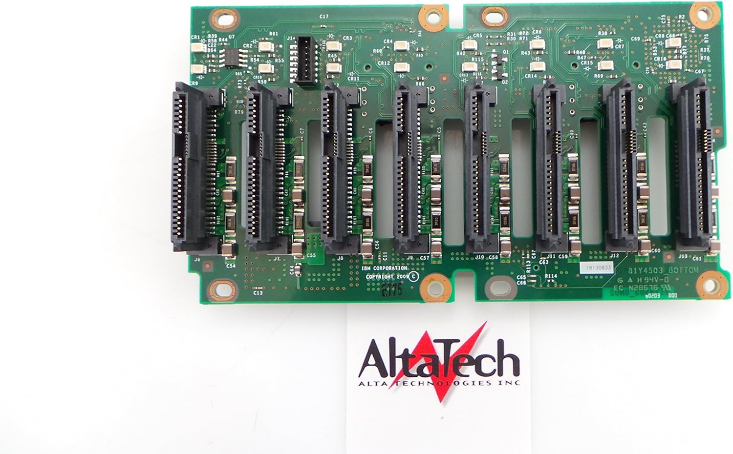 IBM 8 Bay 2.5 Hard Drive Backplane For System X3400 x3650