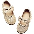 Felix & Flora Toddler Little Girls Dress Shoes - Flower Girls Mary Jane Flats Ballet Shoes Party Wedding