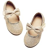 Felix & Flora Toddler Little Girls Dress Shoes - Flower Girls Mary Jane Flats Ballet Shoes Party Wedding