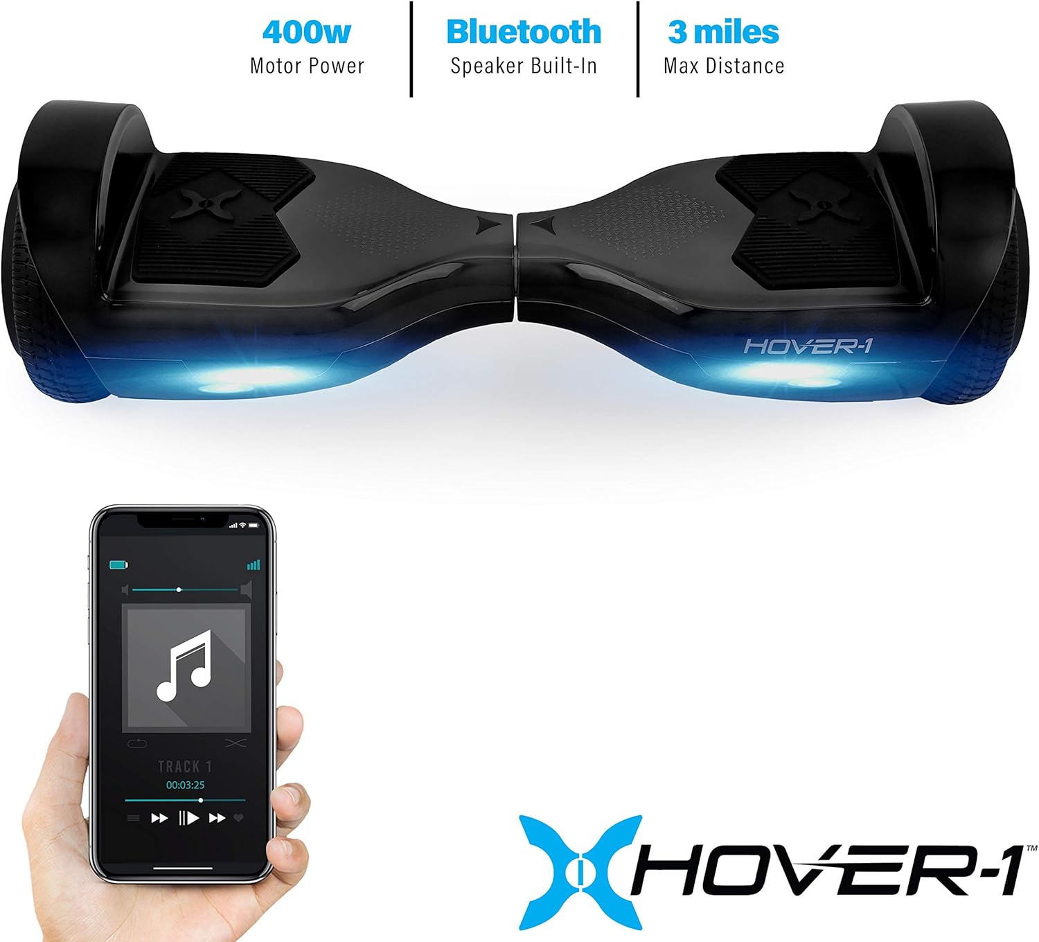 Hover1 Helix Electric Hoverboard Scooter Self Balancing Scooters