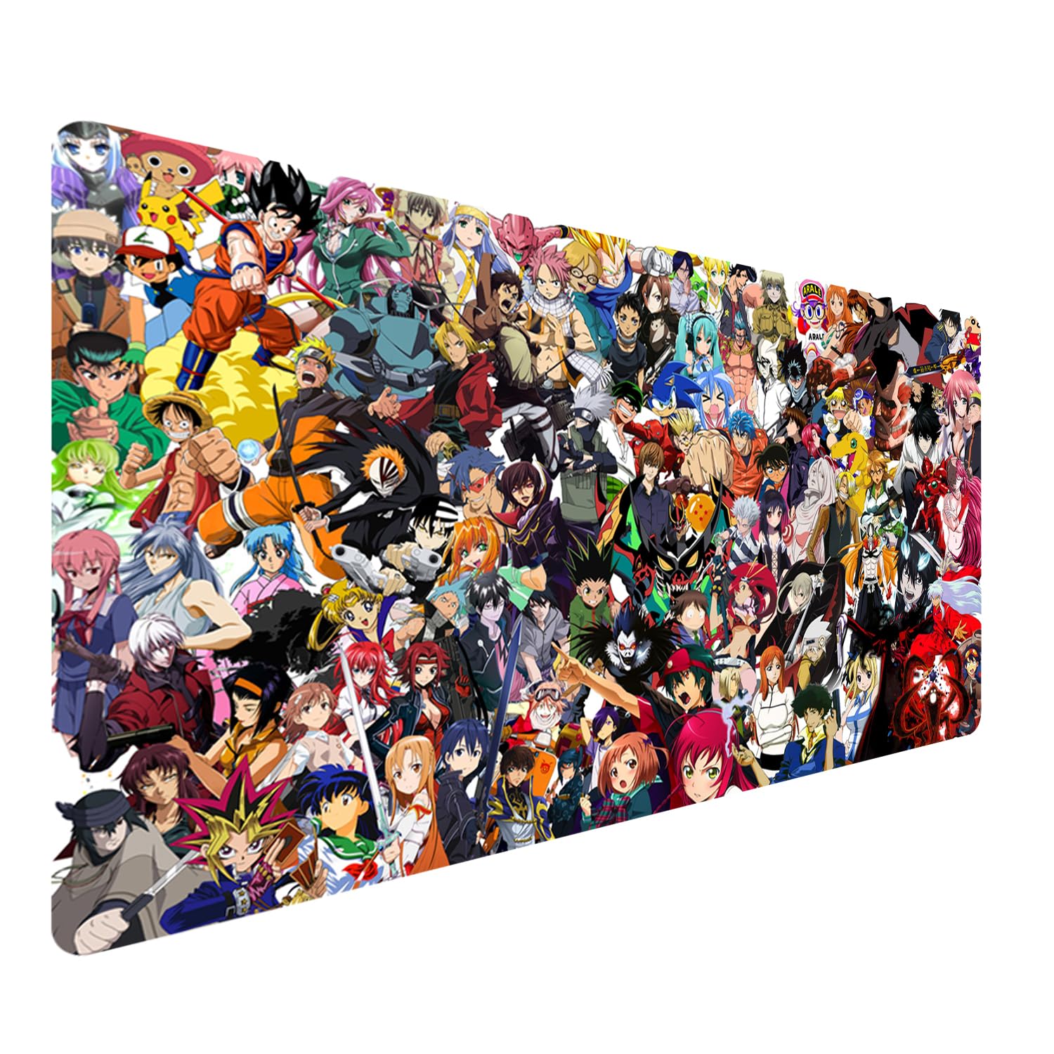 Photo 1 of KINPLE Extended Large Gaming Mouse Pad, Full Desk Keyboard Mouse Pad, XXL Bigmouse Pad with Anime, Waterproof and Anti-Skid for Office Desk Decor (31.5×11.8×0.1 inch)