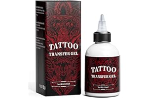Phomemo Tattoo Transfer Gel, Stencil Stuff for Tattoo Artists & Beginners, Tattoo Supplies for Tattooing, 4 Ounce