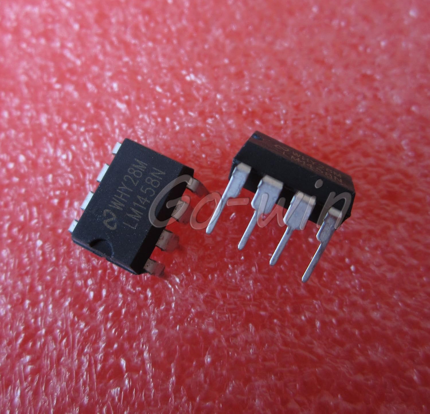 10PCS LM1458 LM1458N IC OP AMP DUAL 8-DIP NEW