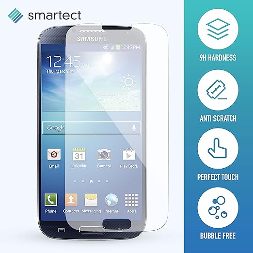 title=SmarTect® Samsung Galaxy S4 Protezione di schermo di una alta qualità in vetro